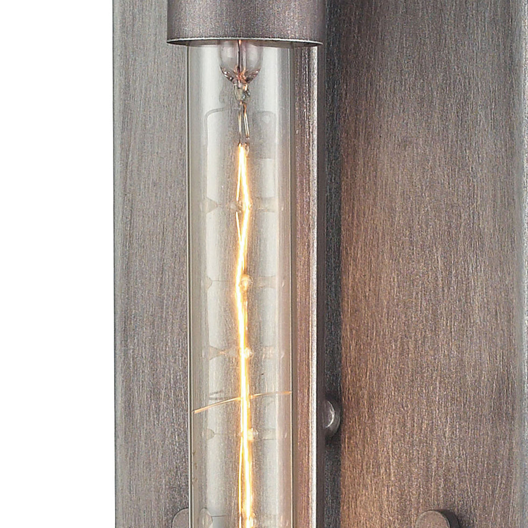 Elk Laboratory 66890/1 Wall Sconce Light - Weathered Zinc