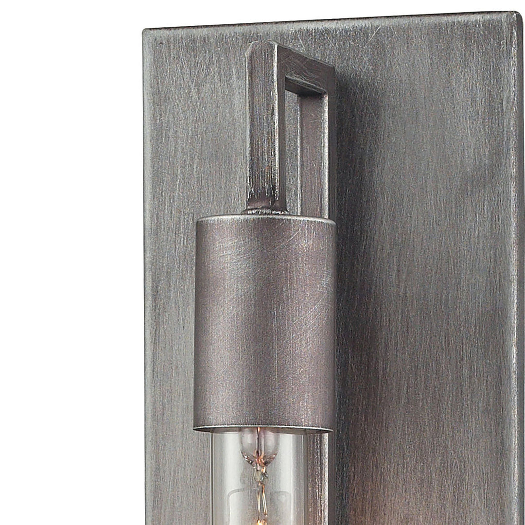 Elk Laboratory 66890/1 Wall Sconce Light - Weathered Zinc