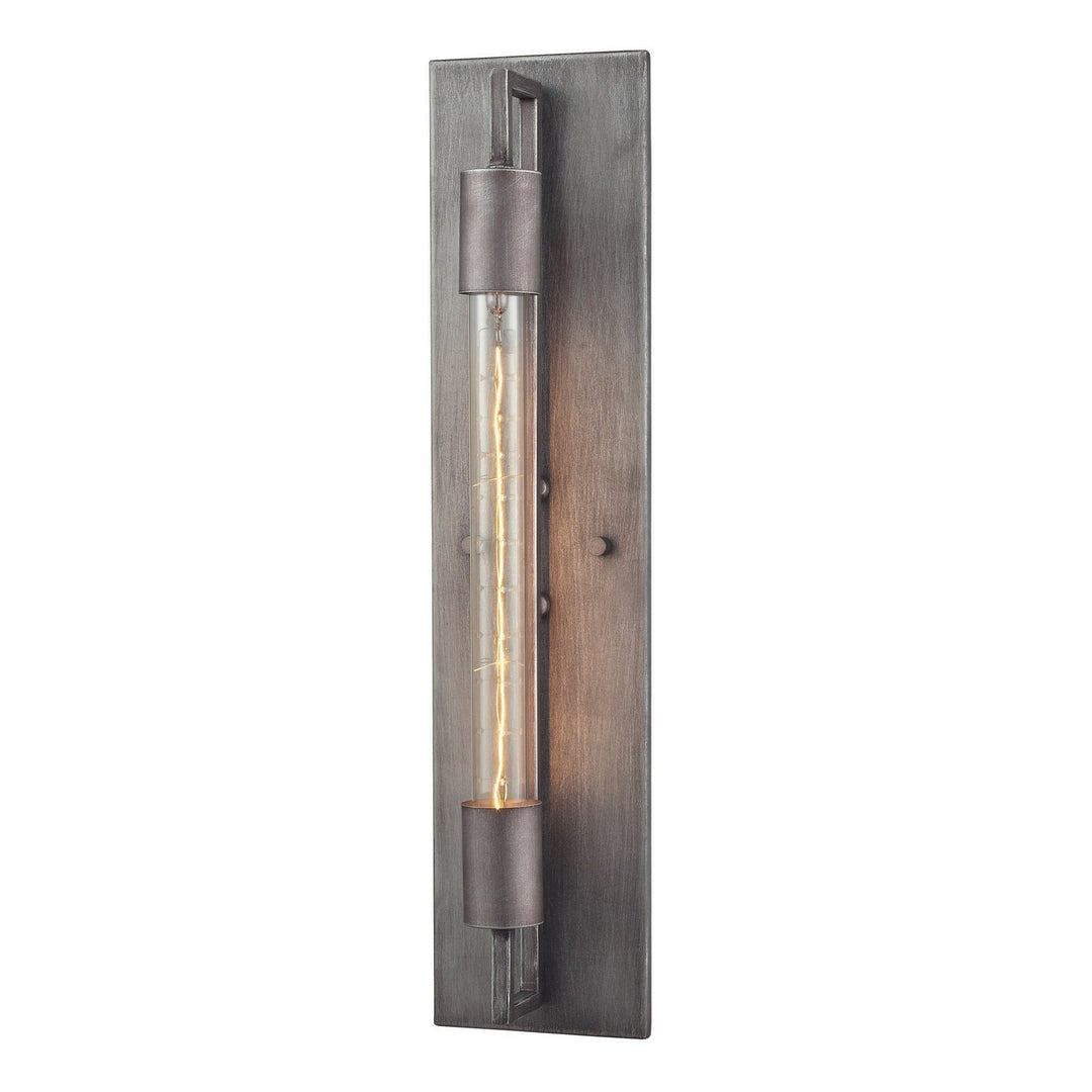 Elk Laboratory 66890/1 Wall Sconce Light - Weathered Zinc