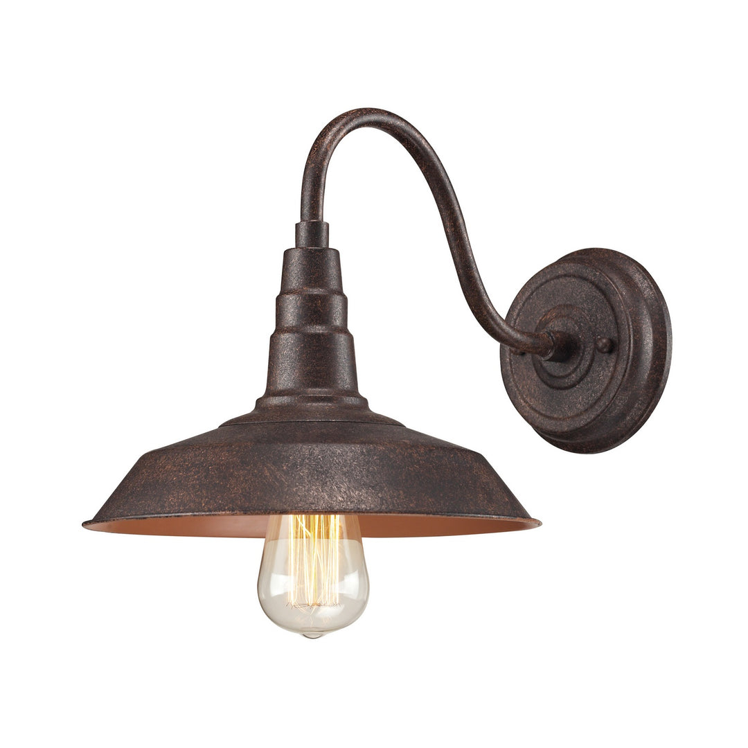 Elk Urban Lodge 66945/1 Wall Sconce Light - Weathered Bronze