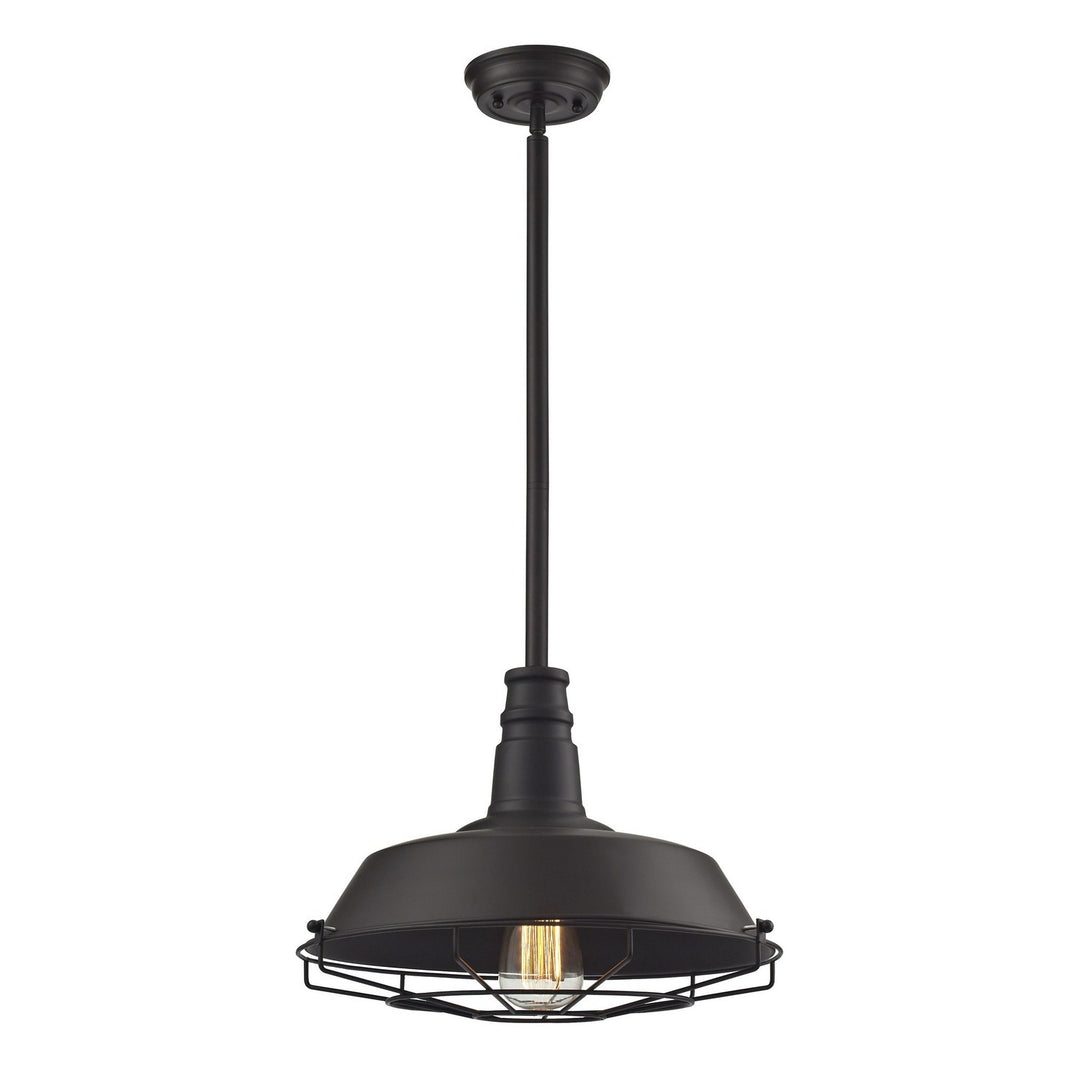 Elk Warehouse Pendant 67046/1 Pendant Light - Oil Rubbed Bronze