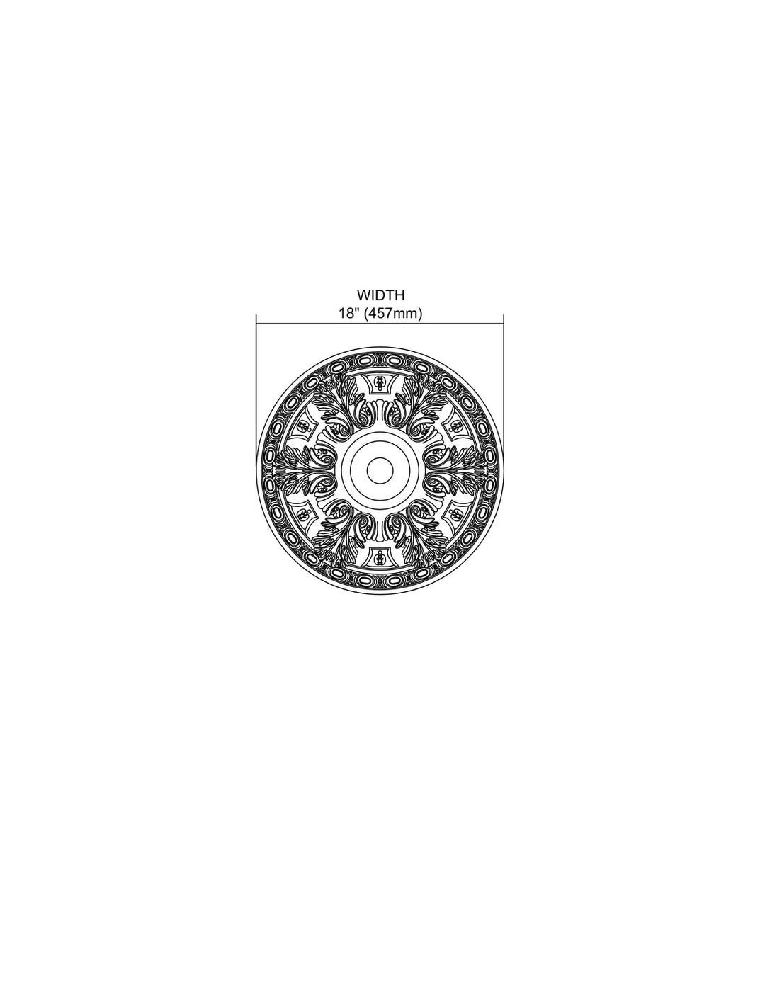 Elk Lighting M1018WH  Pennington Home Decor White