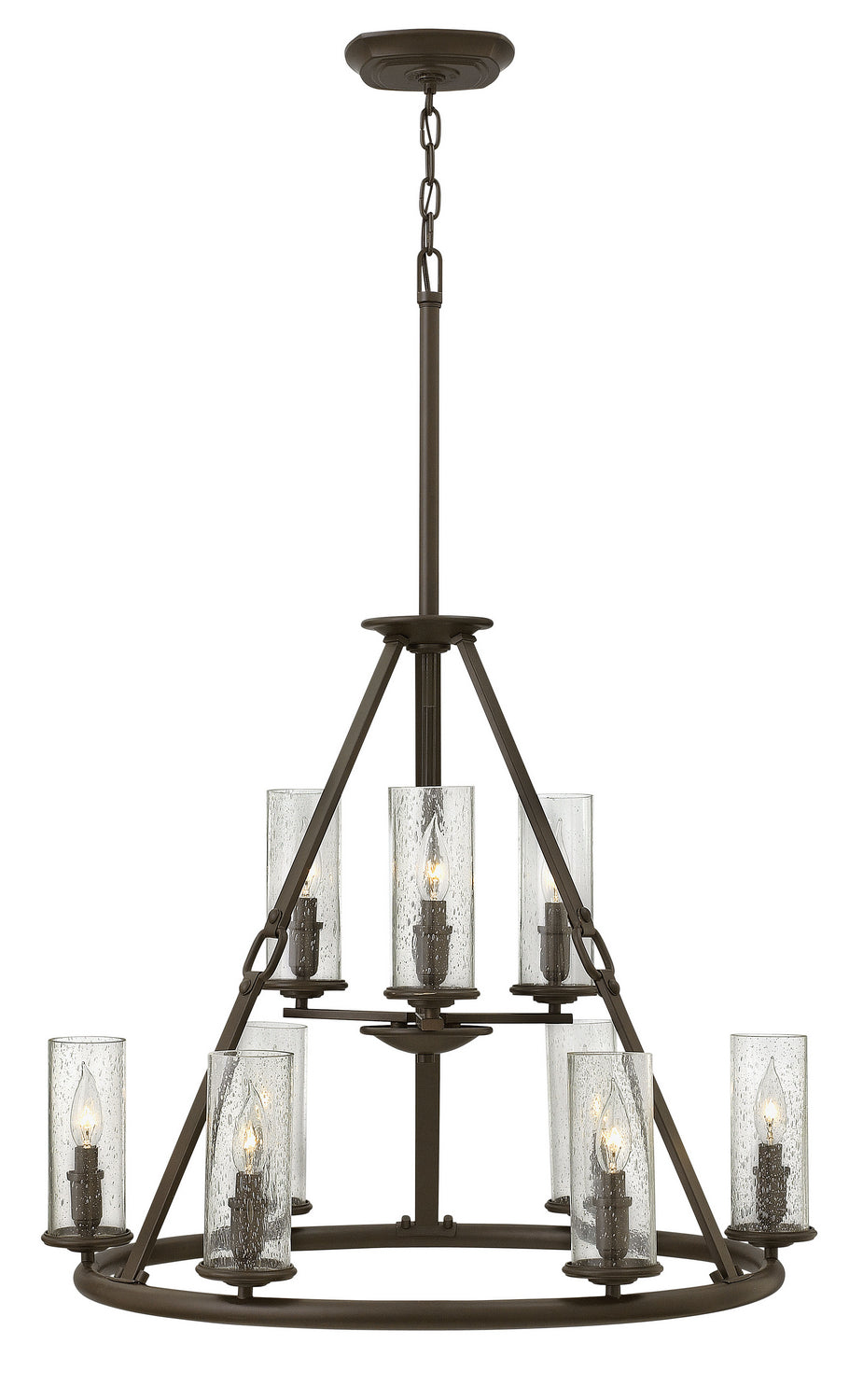 Hinkley Dakota 4789OZ Chandelier Light - Oil Rubbed Bronze