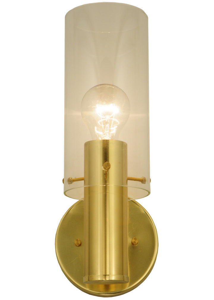 Meyda Tiffany Cilindro 136998 Wall Light - Transparent Brass