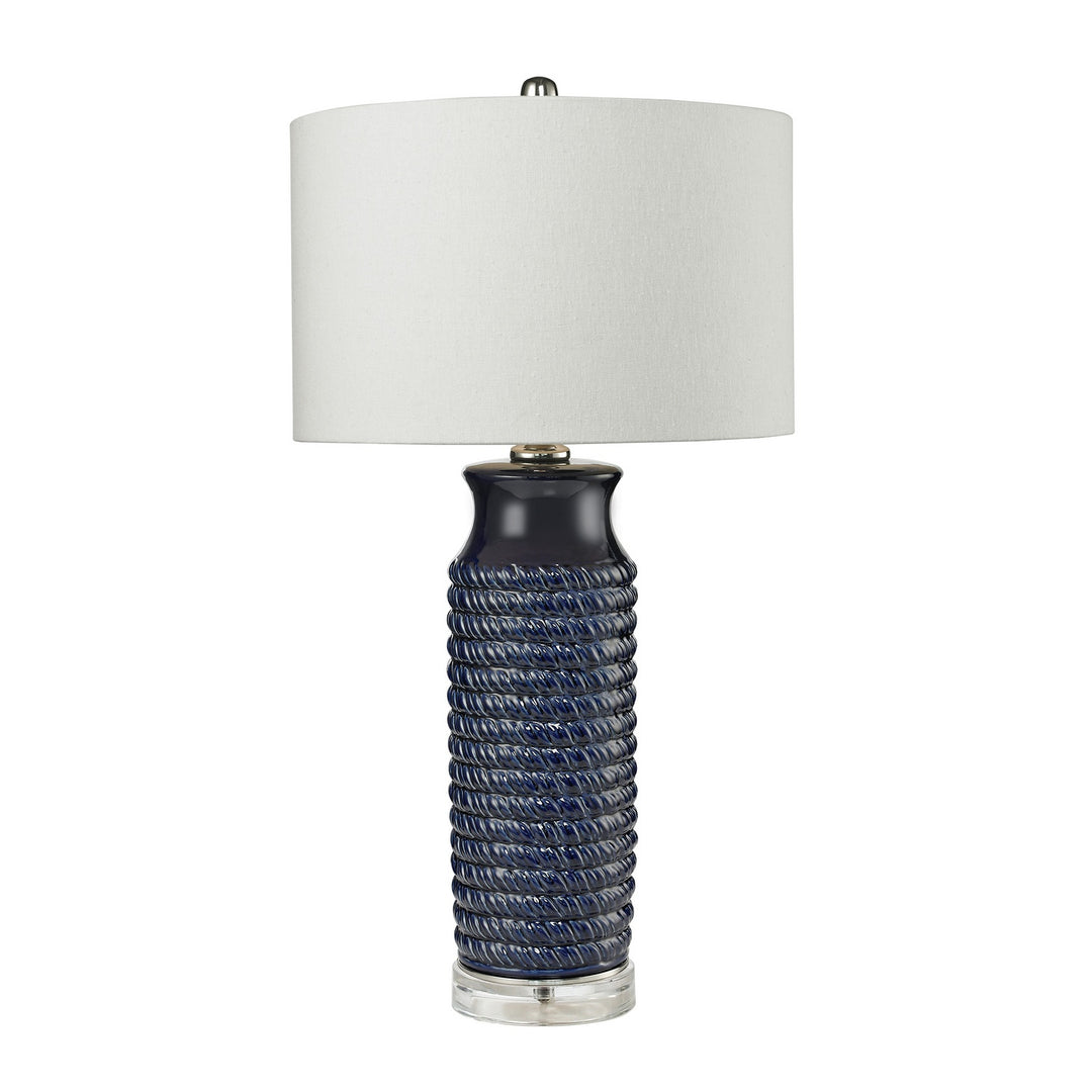 Elk Lighting D2594 Wrapped Rope Lamp Navy