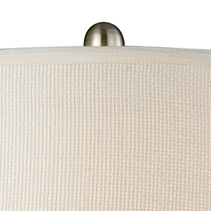 Elk Lighting D2619  Hammered Glass Lamp Blue