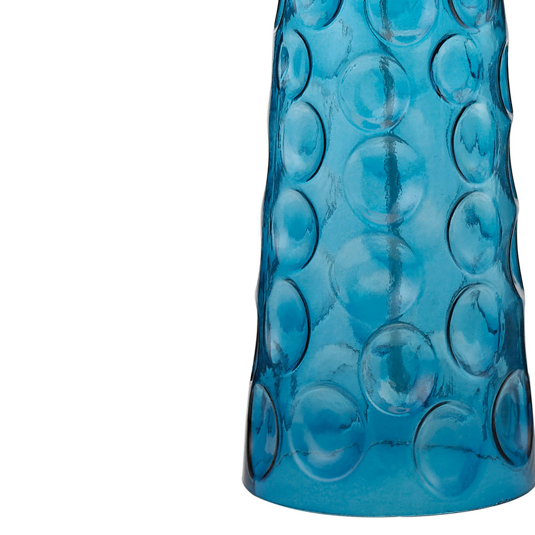 Elk Lighting D2619-LED  Hammered Glass Lamp Blue