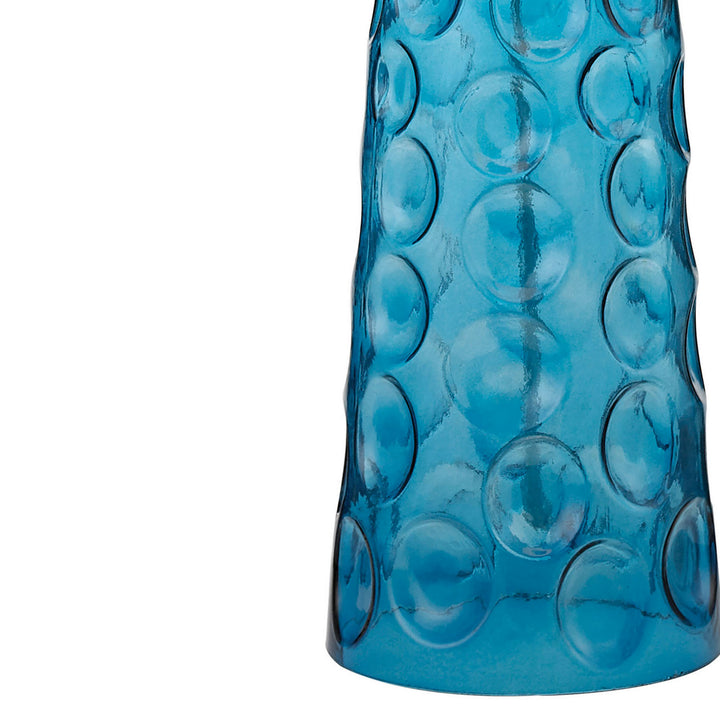 Elk Lighting D2619-LED  Hammered Glass Lamp Blue