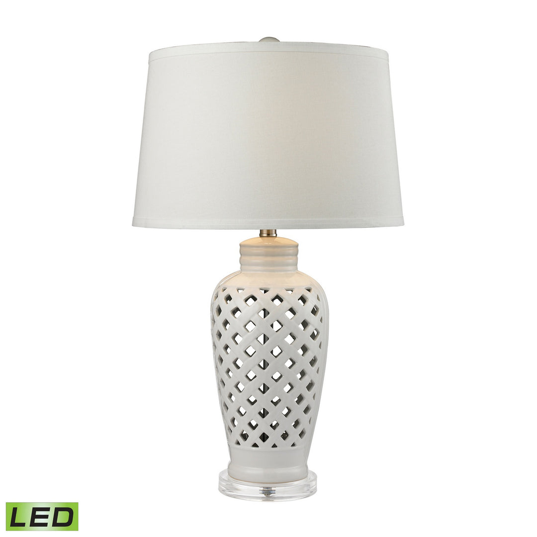 Elk Lighting D2621-LED  Openwork Lamp White