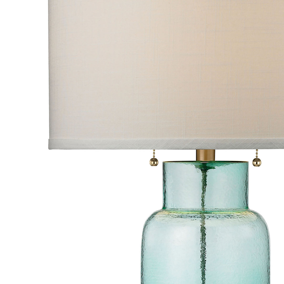 Elk Lighting D2622-LED  Glass Bottle Lamp Seafoam Green