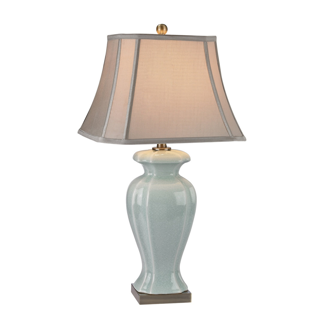 Elk Lighting D2632  Celadon Lamp Green