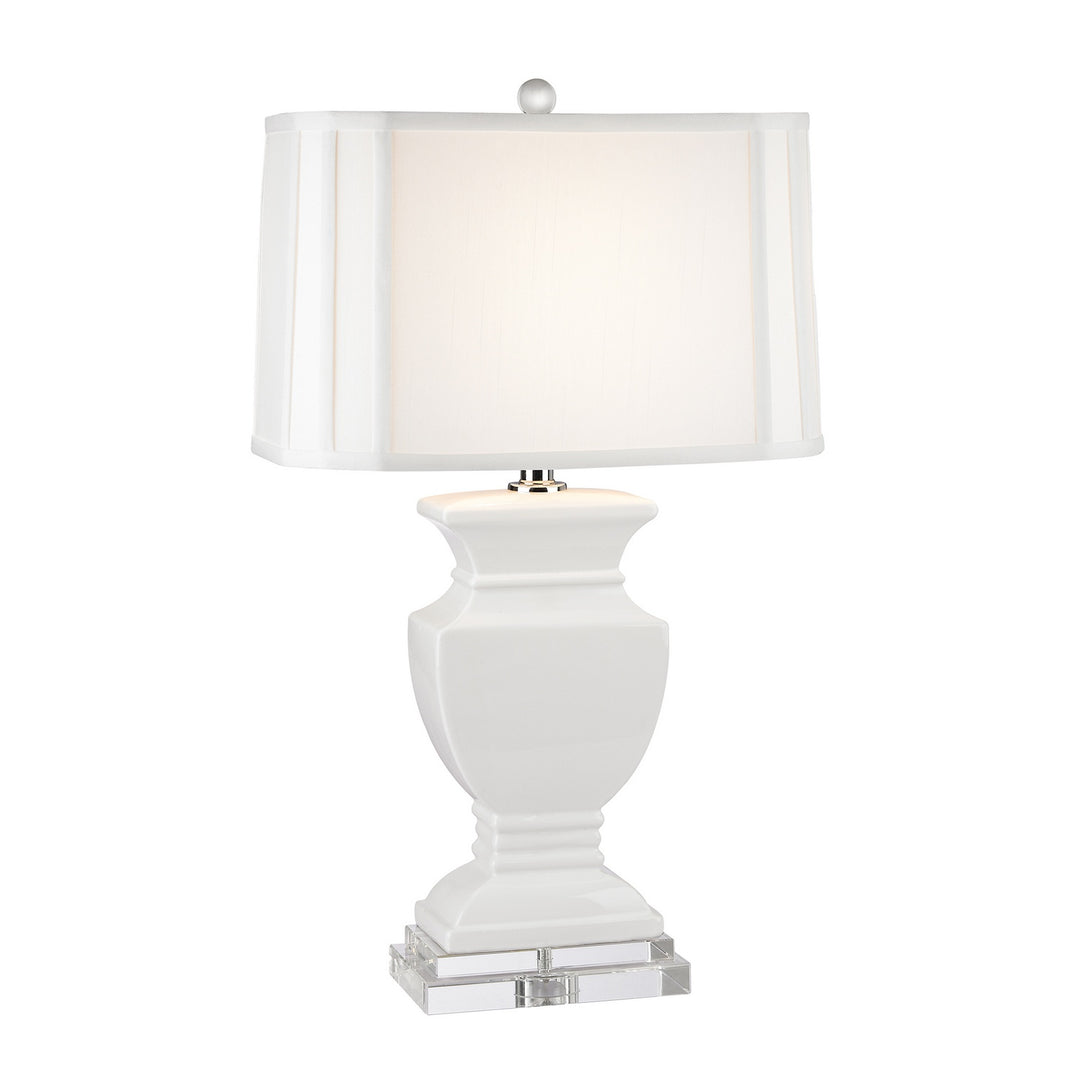 Elk Lighting D2634 Triumphal Urn Lamp Gloss White