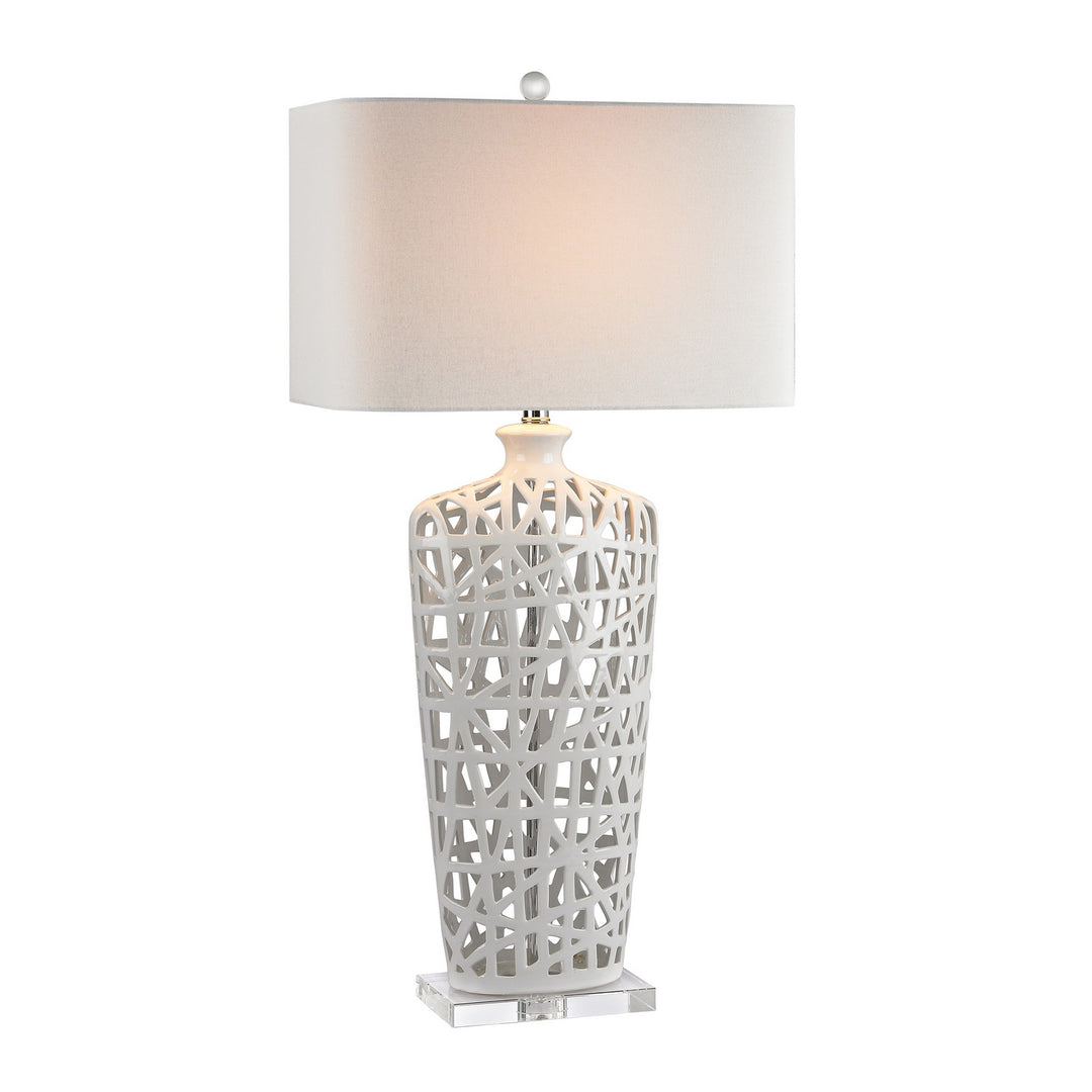 Elk Lighting D2637  Dumond Lamp Gloss White