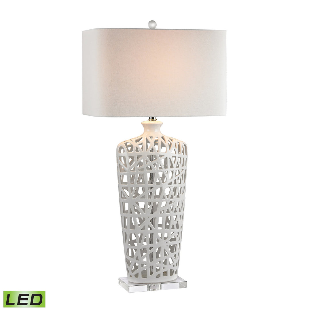 Elk Lighting D2637-LED  Dumond Lamp Gloss White