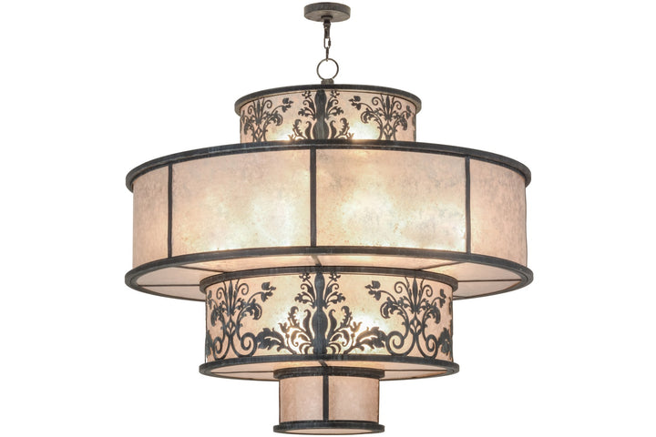 Meyda Tiffany Clarabella 138427 Chandelier Light - Satin Brass