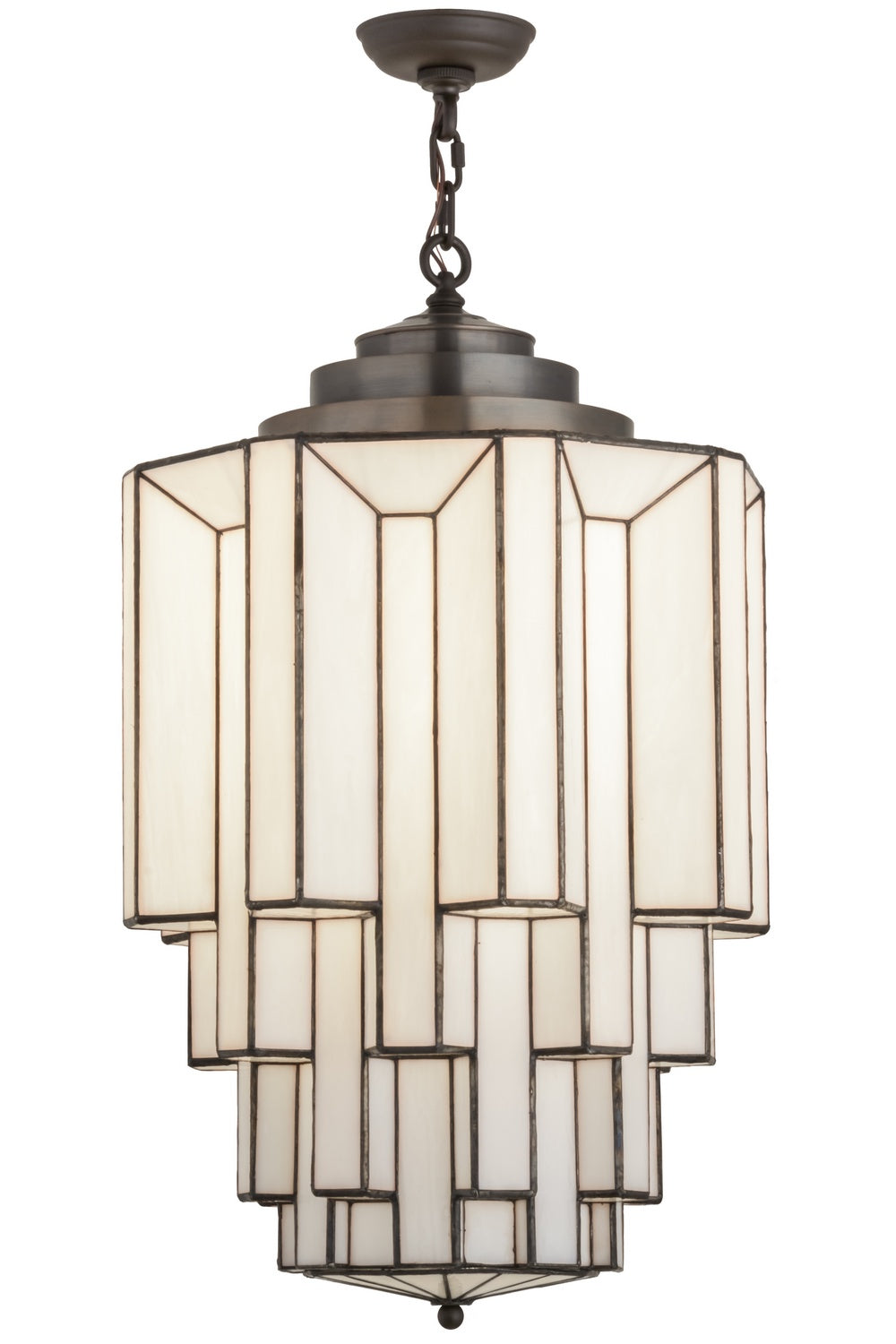 Meyda Tiffany Paramount 138475 Pendant Light - Burnished Brass