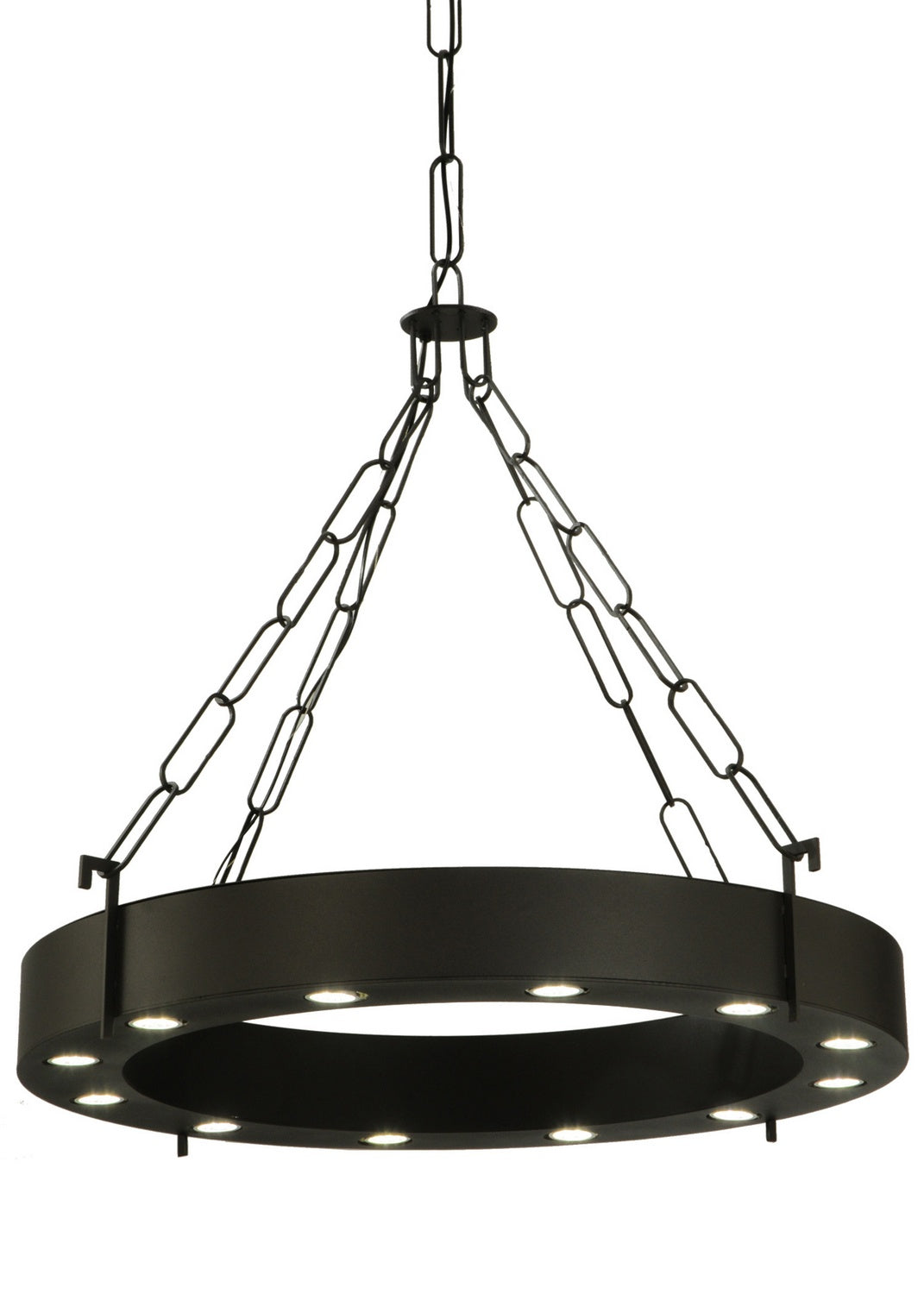 Meyda Tiffany Bangle 138986 Chandelier Light - Wrought Iron