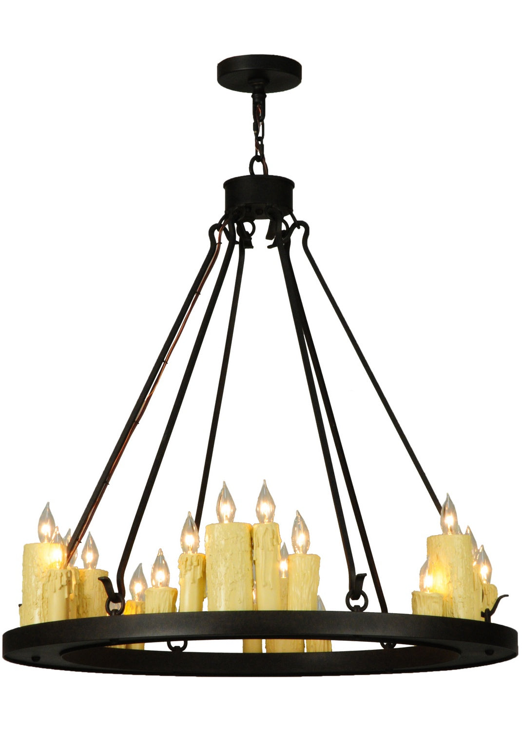 Meyda Tiffany Deina 139761 Chandelier Light - Oil Rubbed Bronze