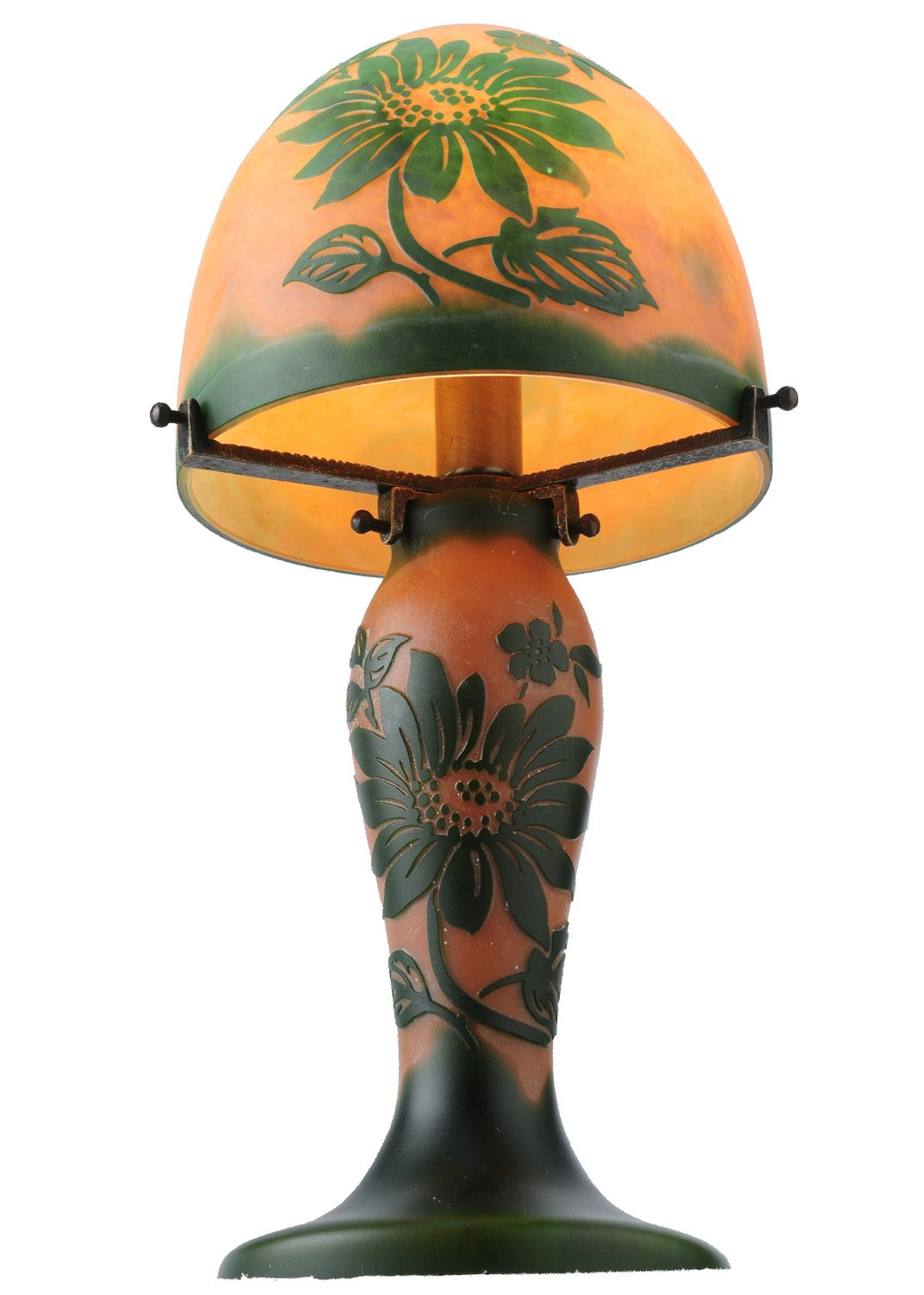 Meyda Tiffany Lighting 139931 Eagle Claw One Light Table Lamp Lamp Two-Tone