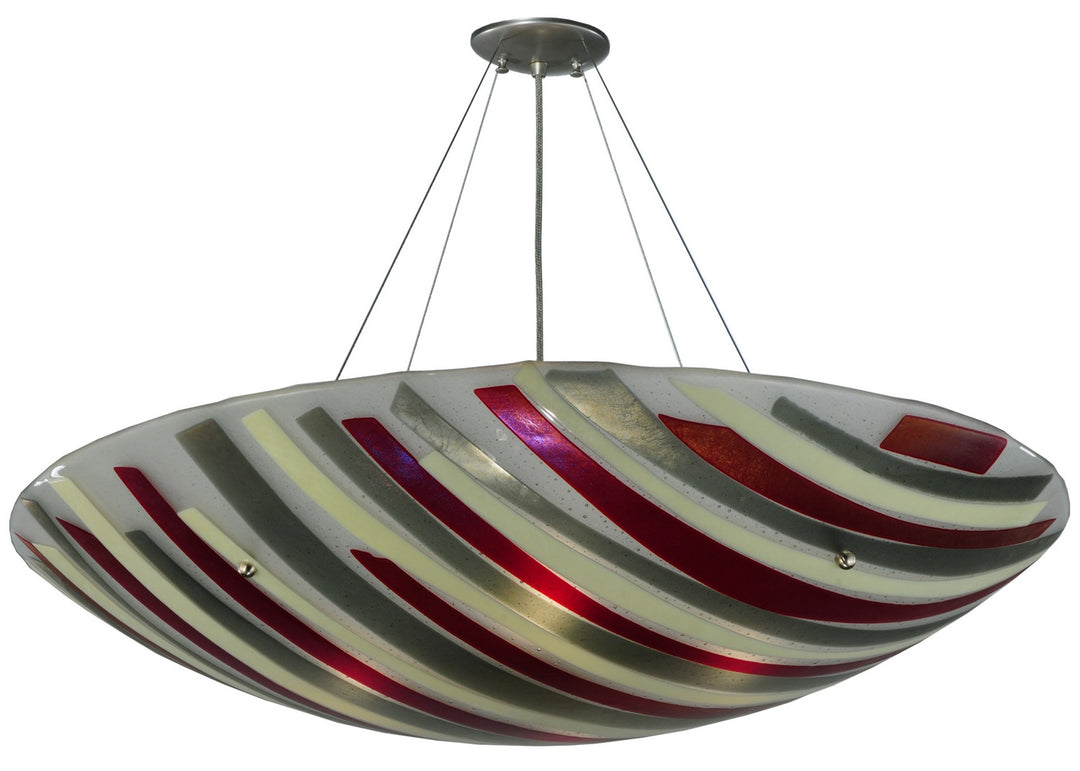 Meyda Tiffany Metro Fusion 140260 Pendant Light - Nickel