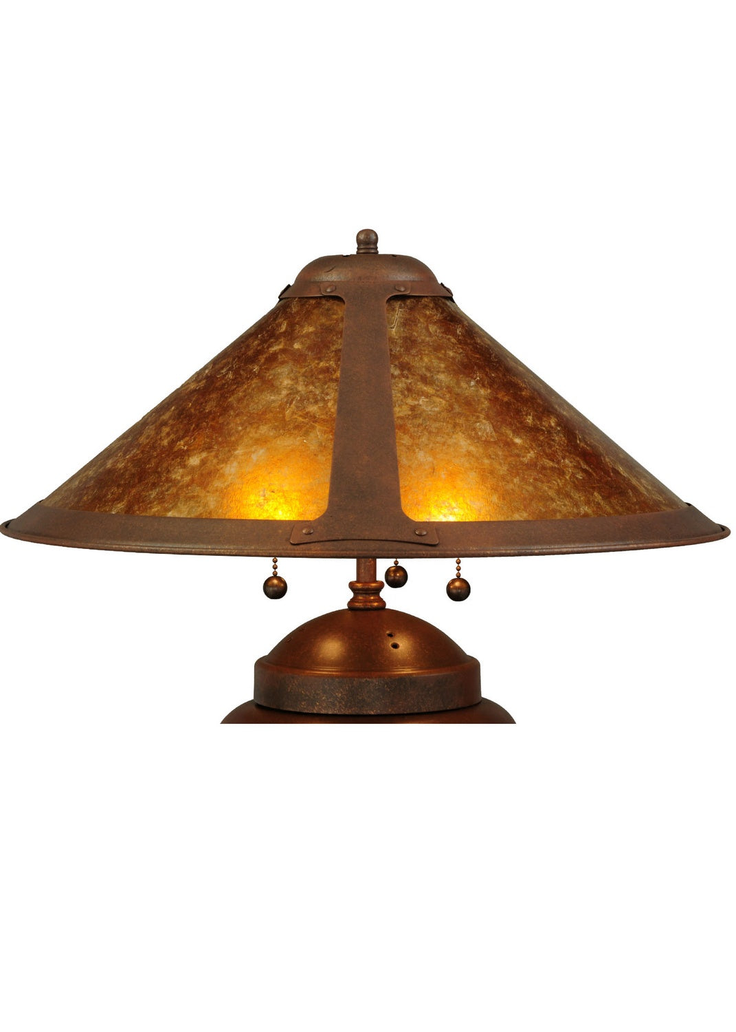 Meyda Tiffany Lighting 140285 Sutter Shade Lamp Shade Bronze / Dark