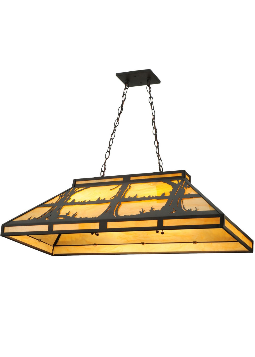 Meyda Tiffany Quiet Pond 140599 Pendant Light - Oil Rubbed Bronze