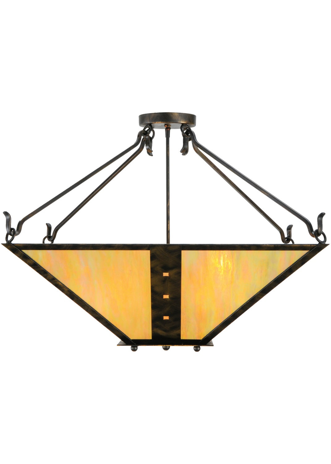 Meyda Tiffany Zandra 140660 Ceiling Light - Antique