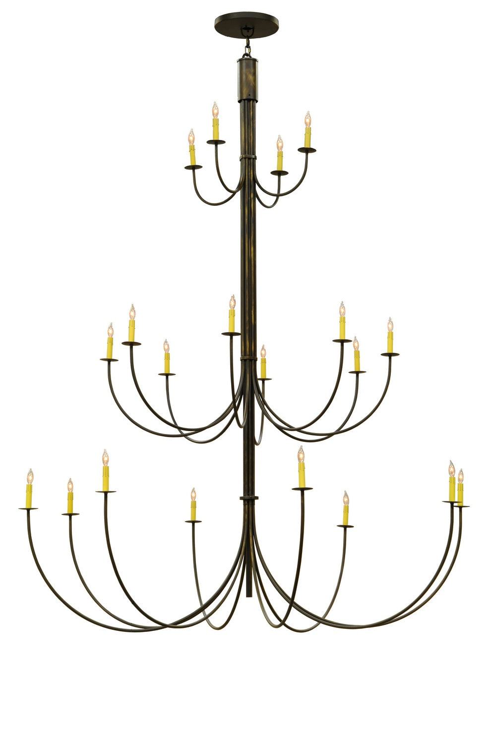 Meyda Tiffany Cheal 140807 Chandelier Light - Antique Brass