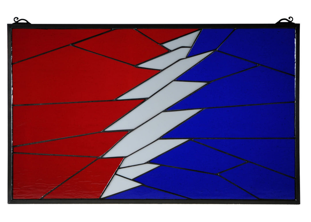 Meyda Tiffany Lighting 140815 Greatful Dead Window Mirror Bronze / Dark