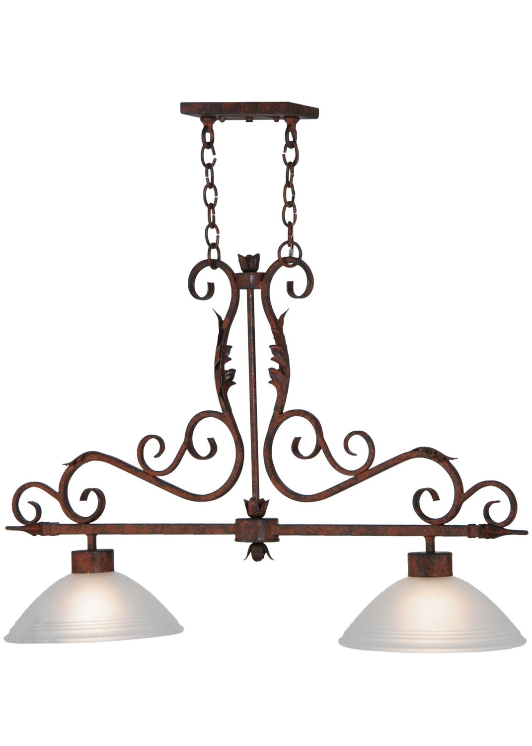 Meyda Tiffany Zamora 141154 Pendant Light - Rust, Custom