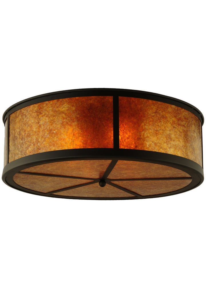 Meyda Tiffany Smythe Craftsman 141167 Ceiling Light - Oil Rubbed Bronze