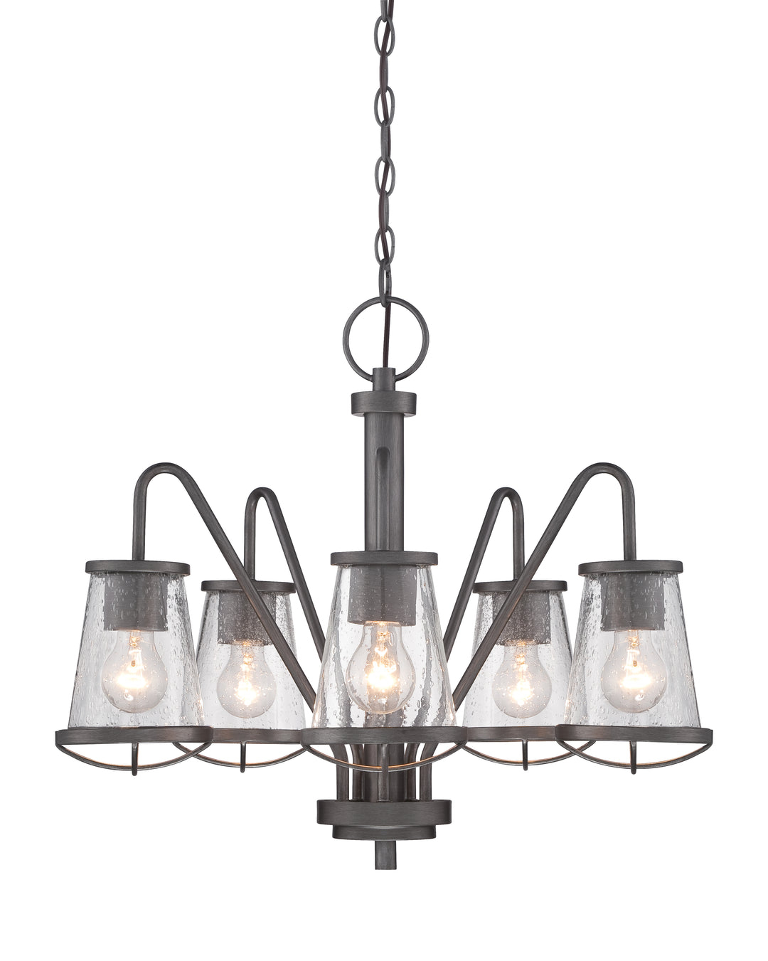 Designers Fountain Darby 87085-WI Chandelier Light - Weathered Iron
