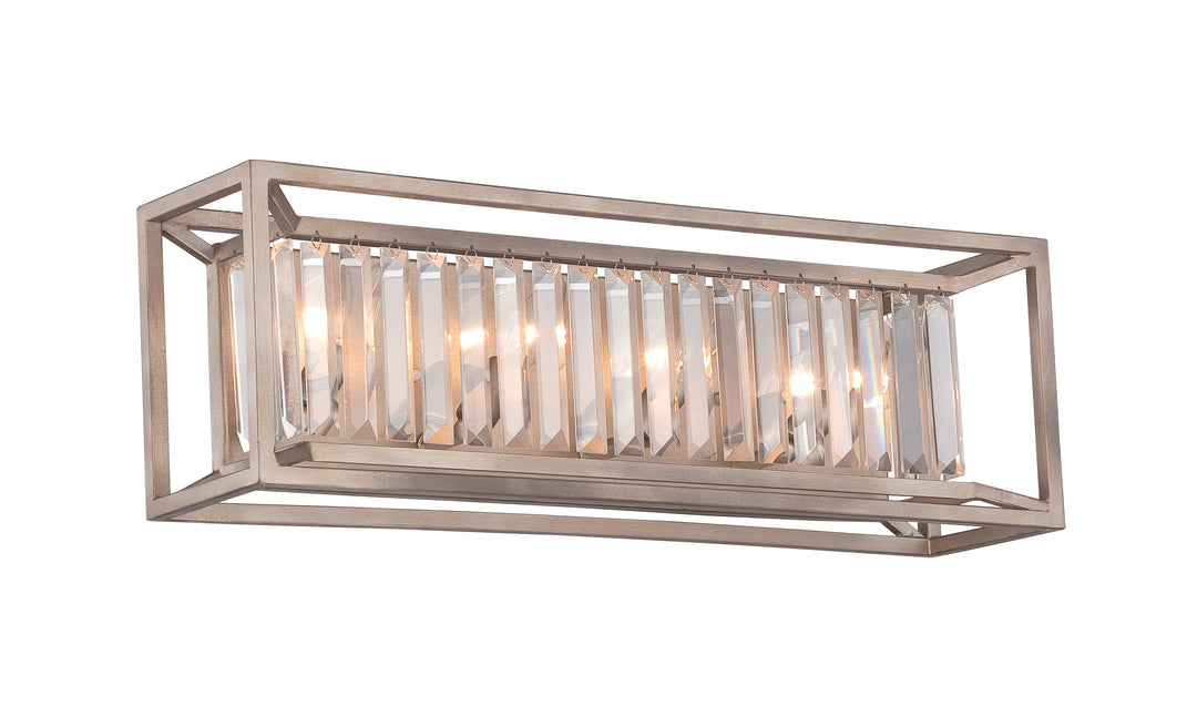 Designers Fountain Linares 87404-AP Bath Vanity Light 24 in. wide - Aged Platinum