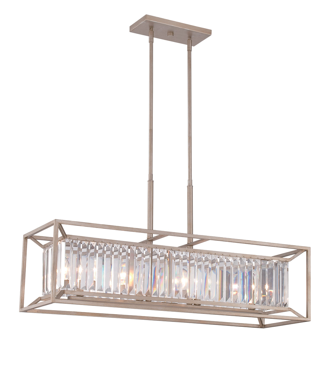 Designers Fountain Linares 87438-AP Pendant Light - Aged Platinum