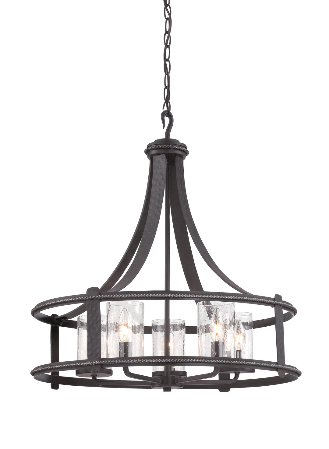 Designers Fountain Palencia 87585-APW Chandelier Light - Artisan Pardo Wash