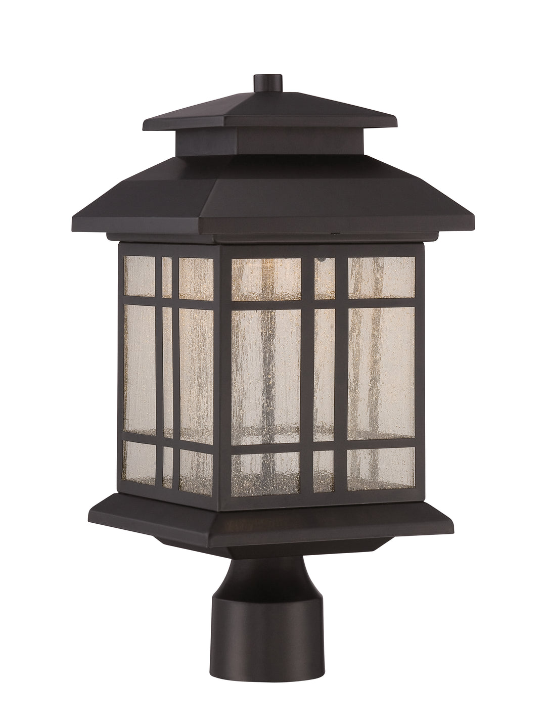 Designers Fountain LED33436-ORB Piedmont Led Post Lantern Outdoor Bronze / Dark