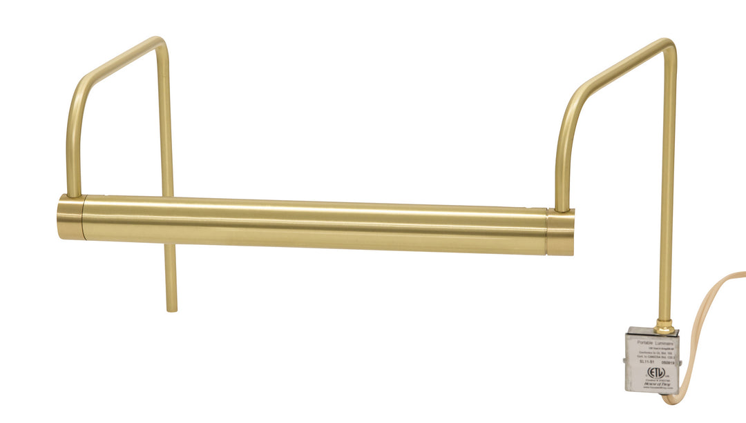 House Of Troy Lighting SL11-51  Slim-Line Home Decor Satin Brass