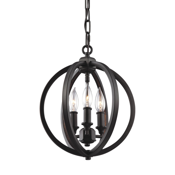 Visual Comfort Studio Corinne F3059/3ORB Pendant Light - Oil Rubbed Bronze