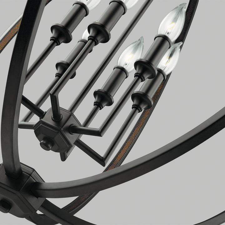 Visual Comfort Studio Corinne F3061/6ORB Pendant Light - Oil Rubbed Bronze