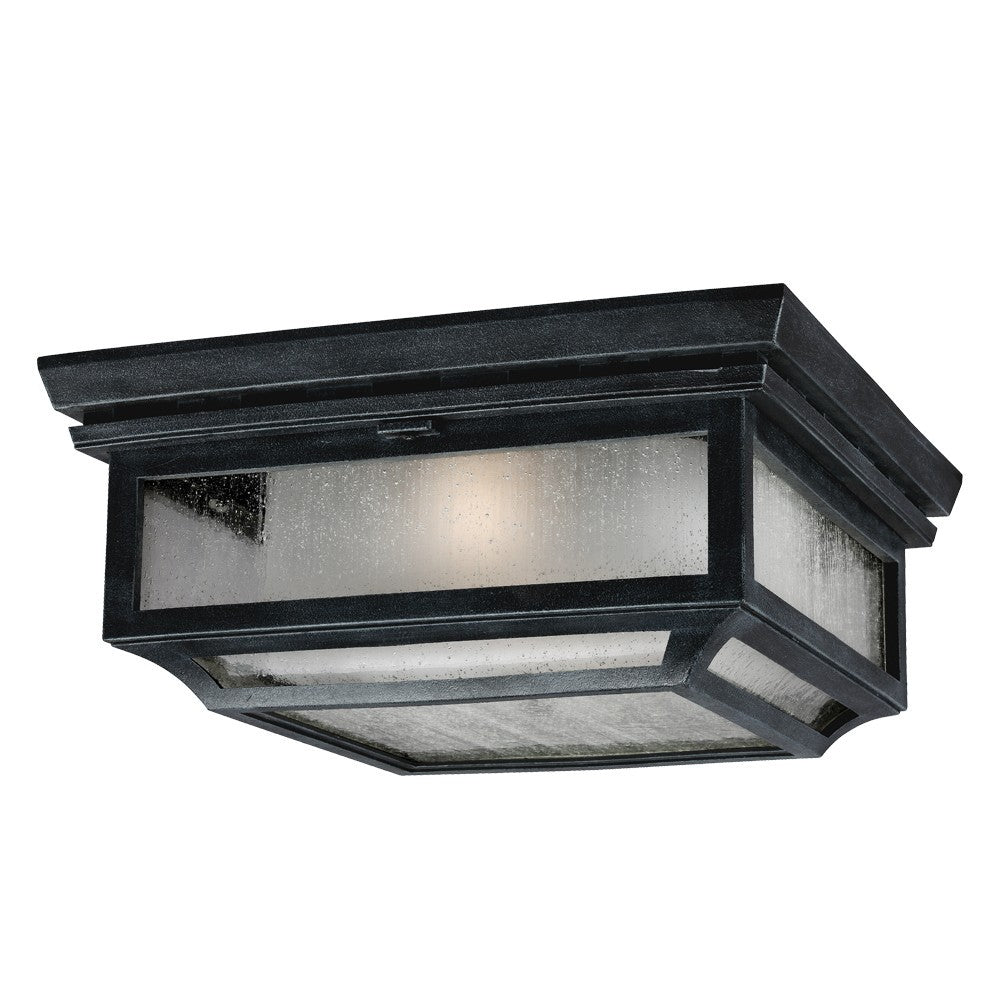 Visual Comfort Studio OL10613DWZ Shepherd Two Light Flush Mount Outdoor Bronze / Dark