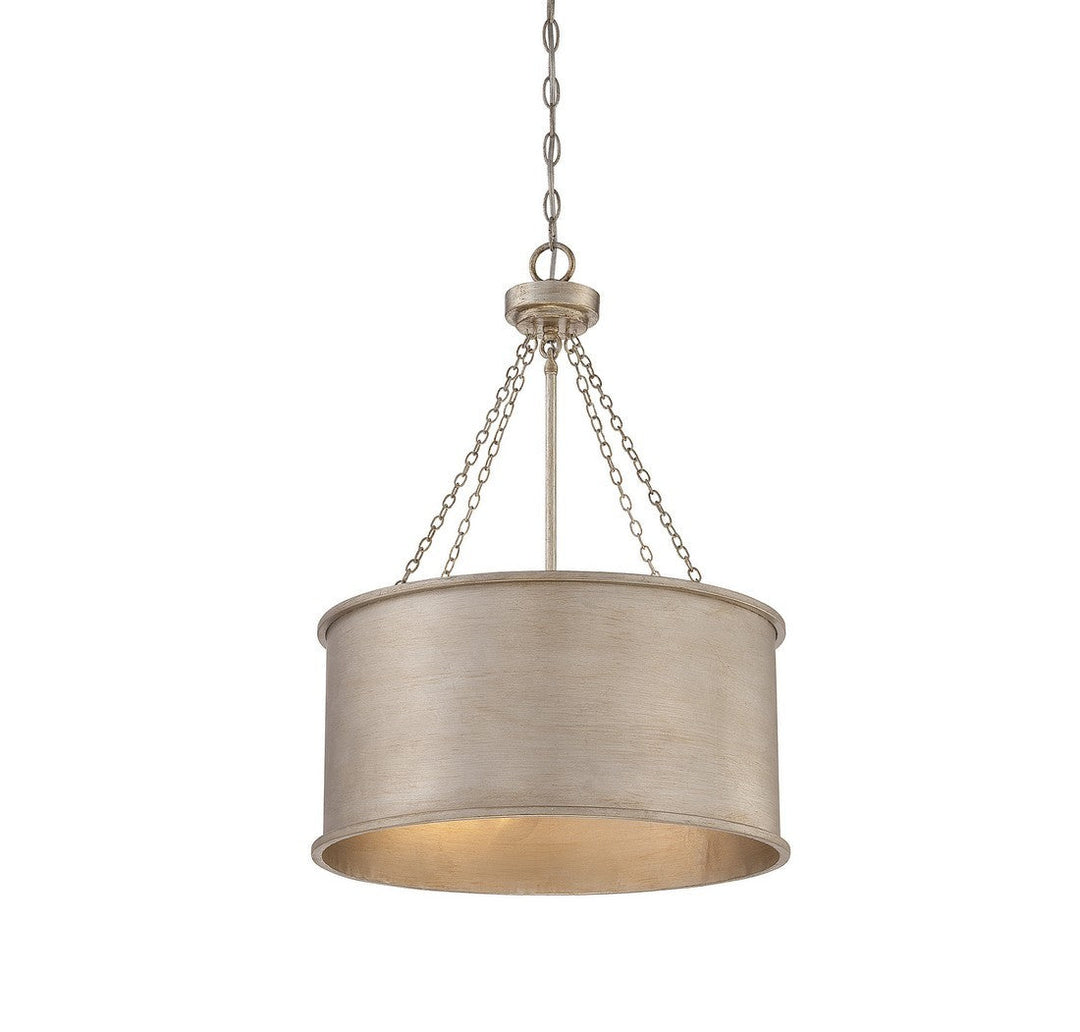 Savoy House Rochester 7-487-4-53 Pendant Light - Silver Patina