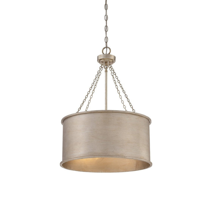 Savoy House Rochester 7-487-4-53 Pendant Light - Silver Patina