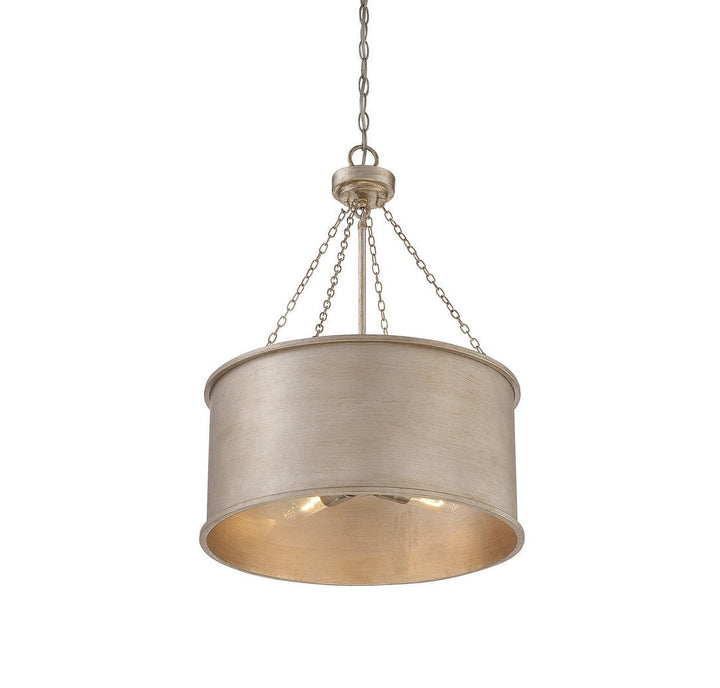 Savoy House Rochester 7-487-4-53 Pendant Light - Silver Patina