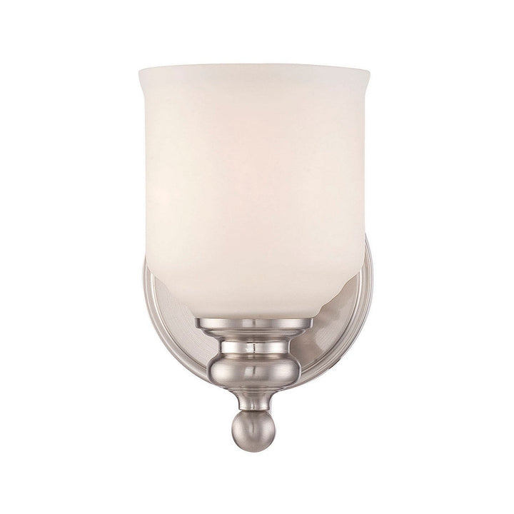 Savoy House Melrose 9-6836-1-SN Wall Sconce Light - Satin Nickel