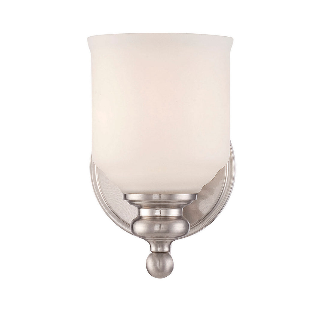 Savoy House Melrose 9-6836-1-SN Wall Sconce Light - Satin Nickel