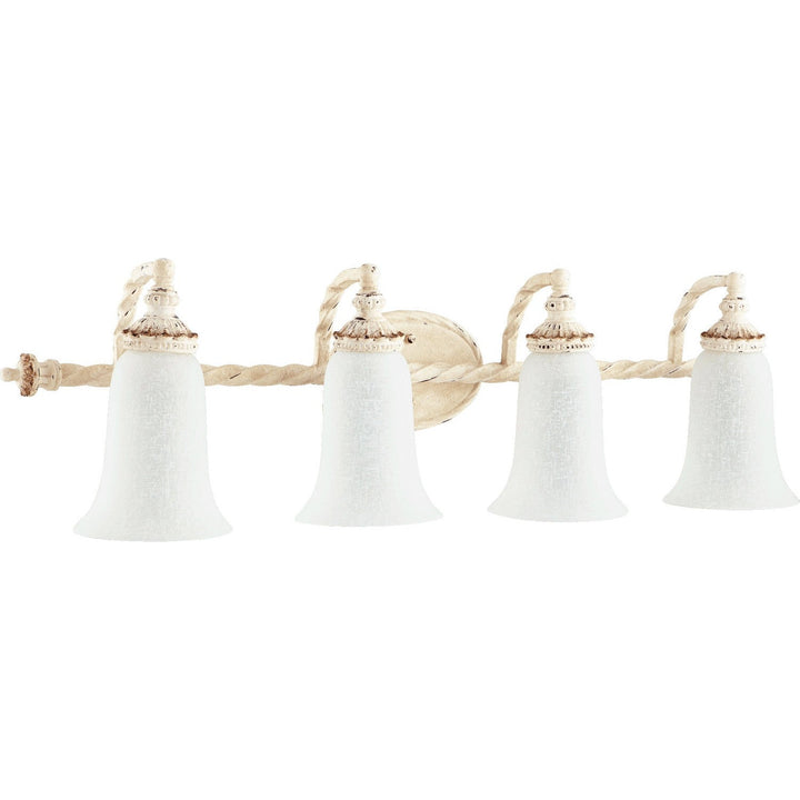 Quorum Alameda 5386-4-70 Bath Vanity Light 36 in. wide - Persian White