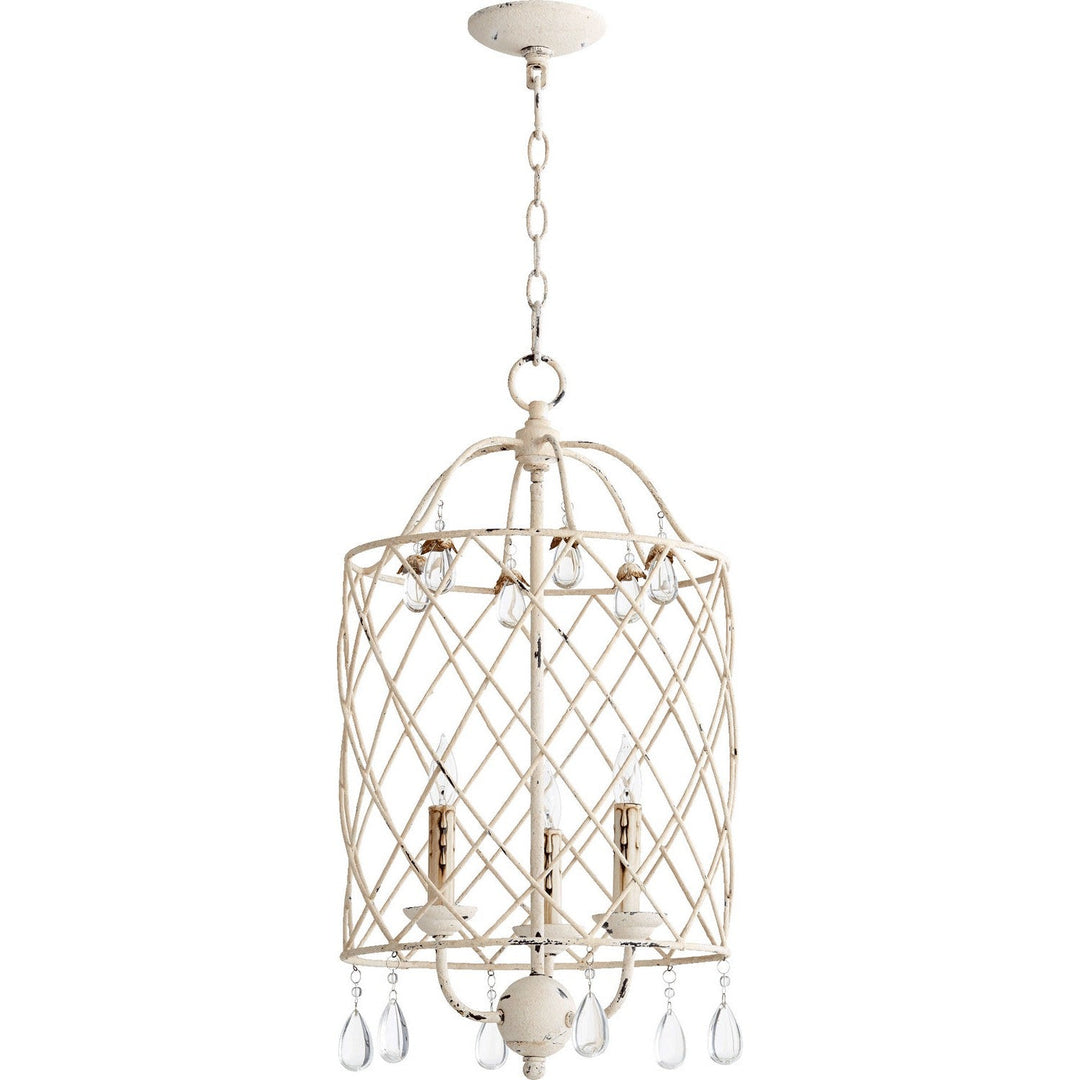 Quorum Venice 6944-3-70 Pendant Light - Persian White