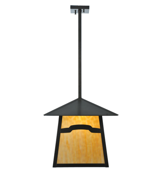 Meyda Tiffany Lighting 63524 Stillwater One Light Pendant Outdoor Bronze / Dark