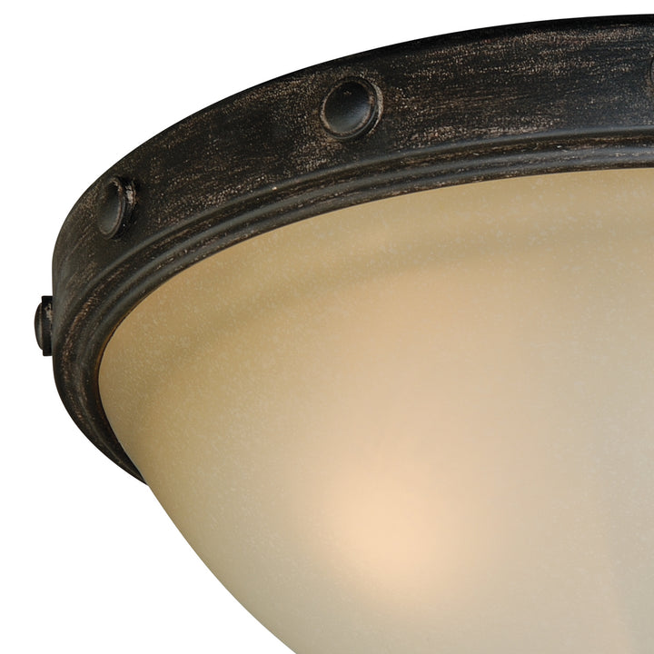 Vaxcel Halifax C0076 Ceiling Light - Black Walnut