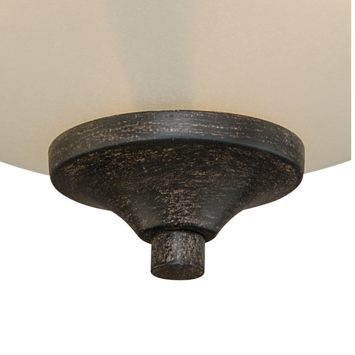 Vaxcel Halifax C0076 Ceiling Light - Black Walnut